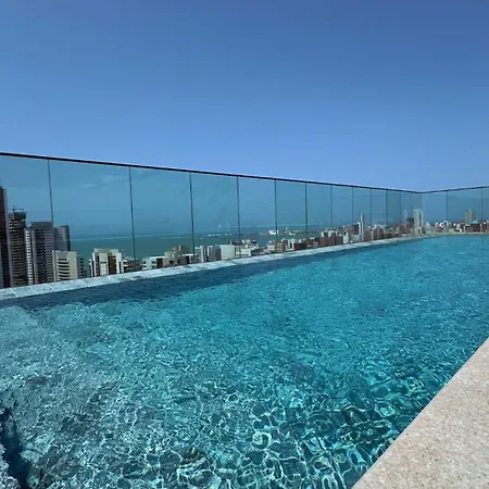 Apartamento Jade Em Meireles Com Rooftop Vista Mar